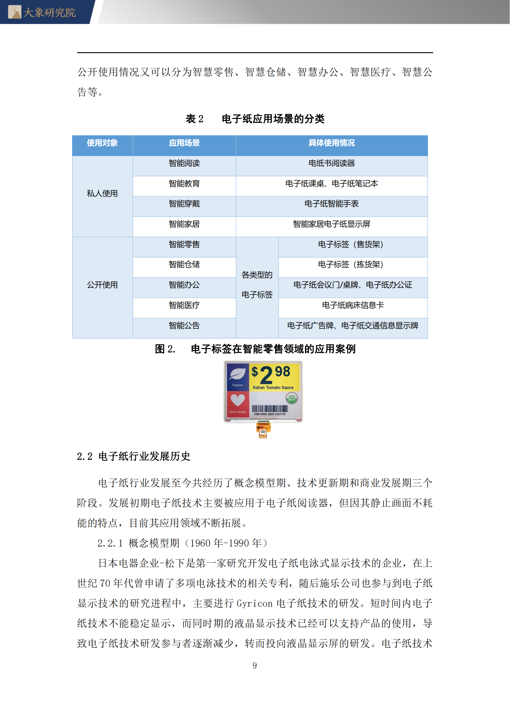 【大(dà)象研究院】2022年電子紙(zhǐ)行業概覽