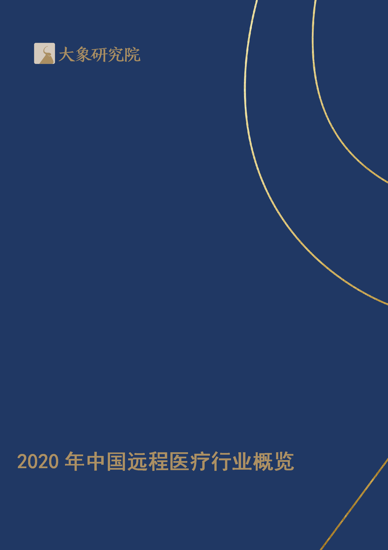 2020年中國遠程醫(yī)療行業概覽